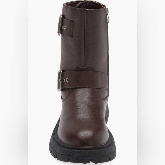 Wild diva | Osaka Lug Sole Combat Boot - Picture 3 of 7